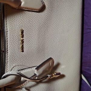 Michael Kors Cream Shoulder Bag